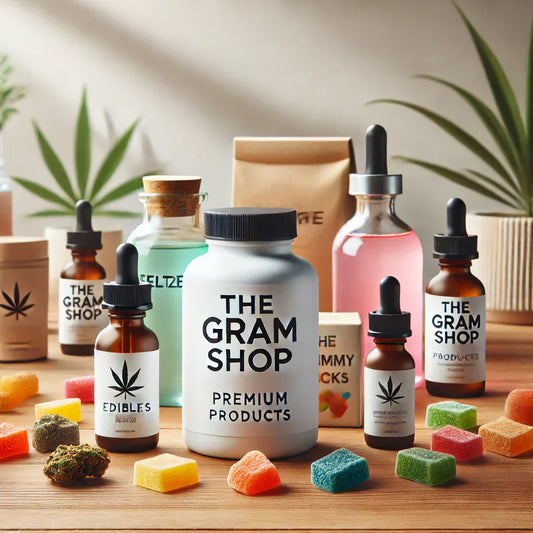 Premium stress-relief edibles from The Gram Shop.