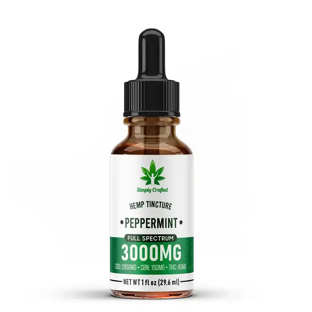 Full Spectrum CBD + THC Peppermint Tincture