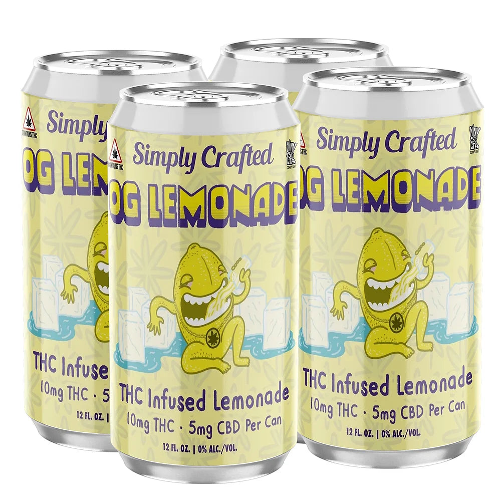 OG Lemonade THC Seltzers - 4 Pack